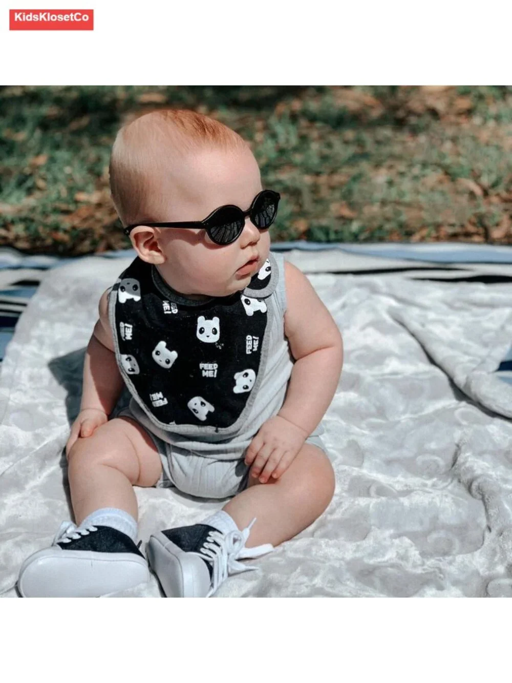 Baby Polarized Sunglasses with Strap TPEE Flexible Frame UV400 Protection